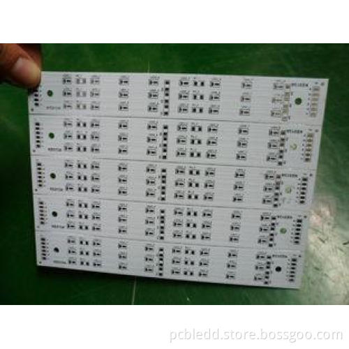 Double Side Aluminum Led PCB for LED Light Parts , Gold imm
